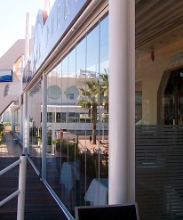 Cortinas de cristal